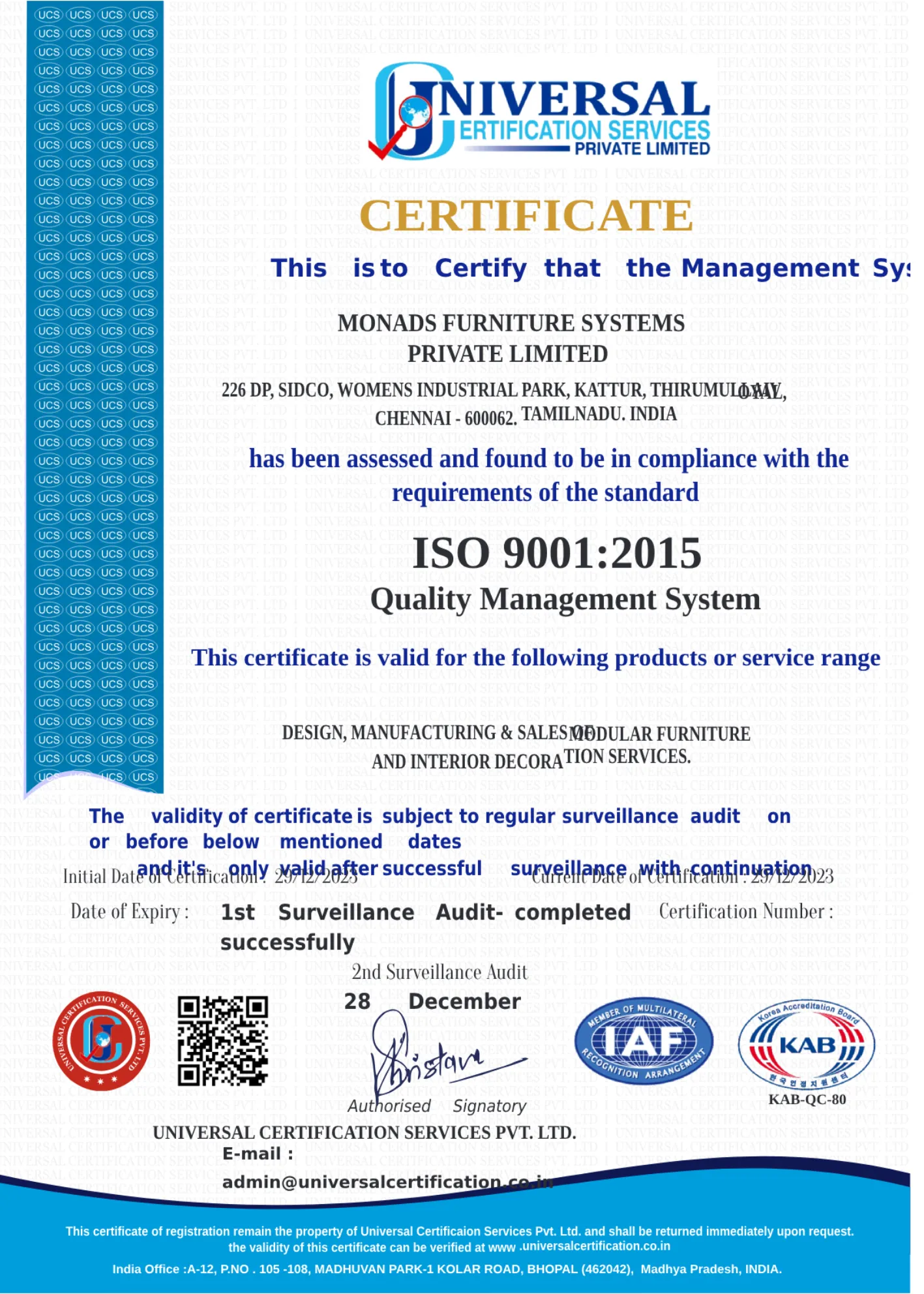 Office Furniture Manufacturers in Chennai